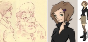 The Lift: Early Character Designs