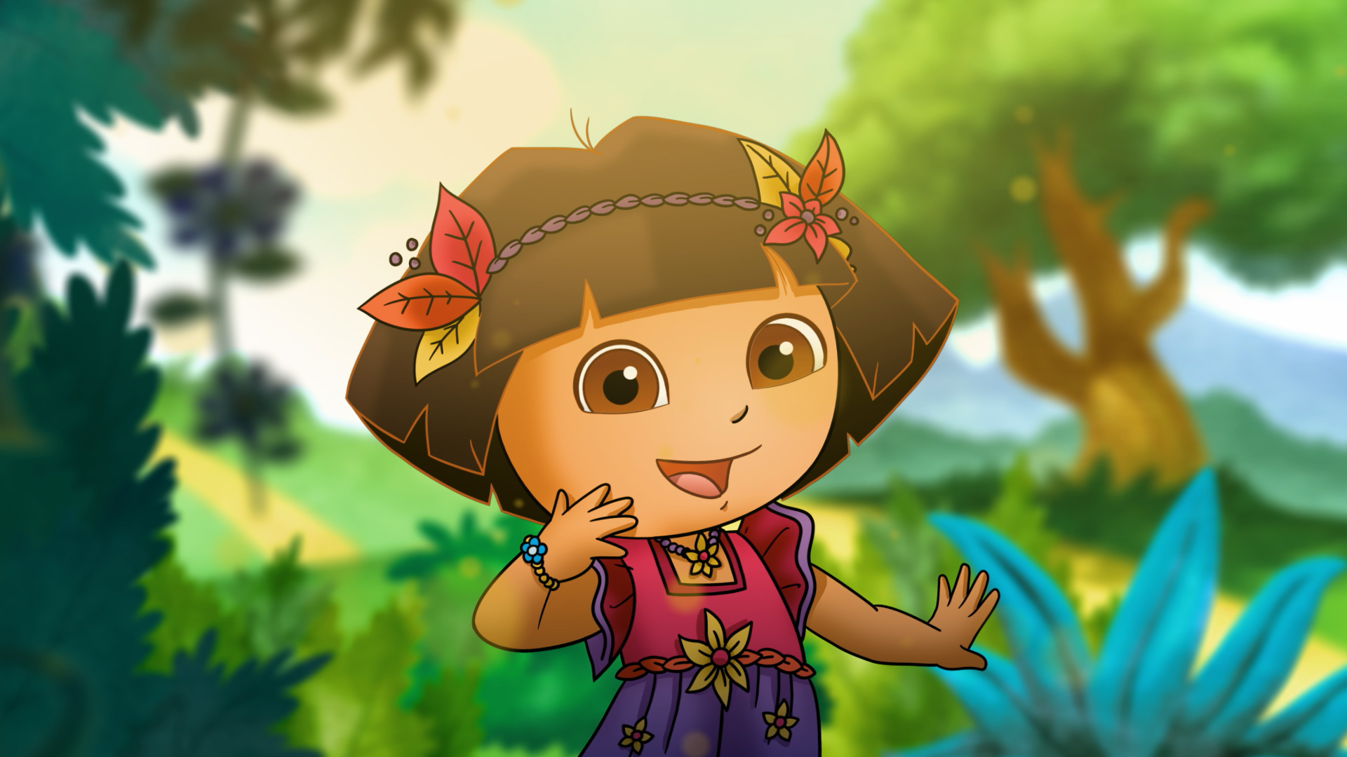 Dora's enchanted forest adventures promo