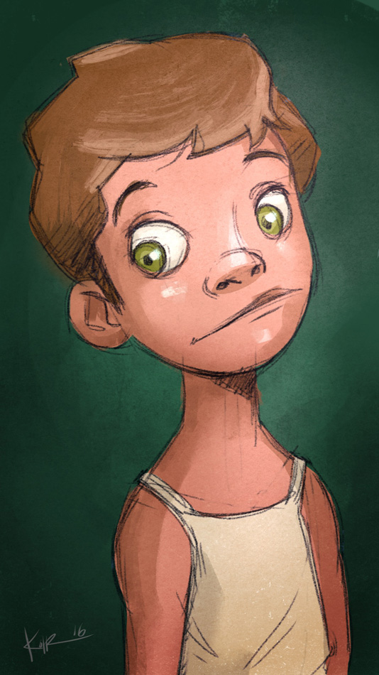 Green-eyed Boy